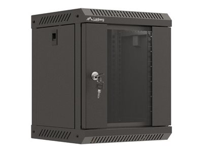 Lanberg WF11-3306-10B - 6U - Wall Mount Rack Cabinet