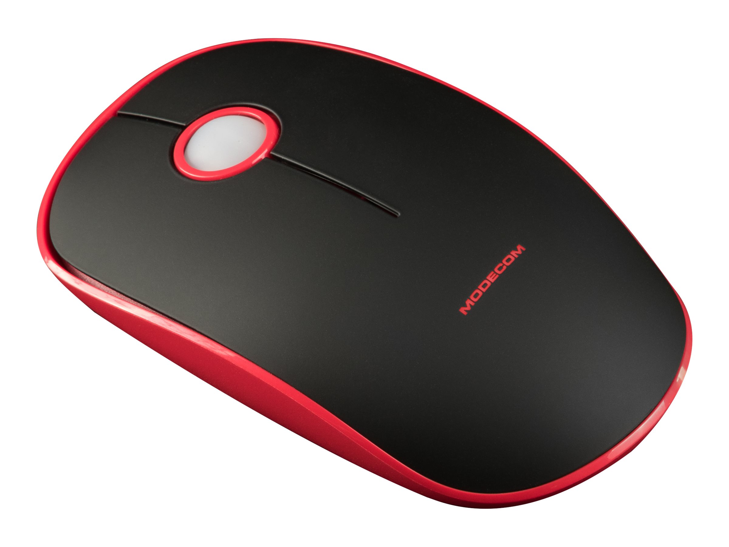 MODECOM MC-WRM113 - Mus - Optisk - 3 knapper - Rød