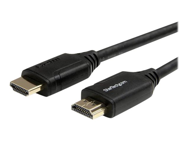 StarTech.com StarTech.com Premium Certified High Speed HDMI 2.0 Cable with Ethernet - 10ft 3m - Ultra HD 4K 60Hz - 10 feet HDMI Male to Male Cord - billede