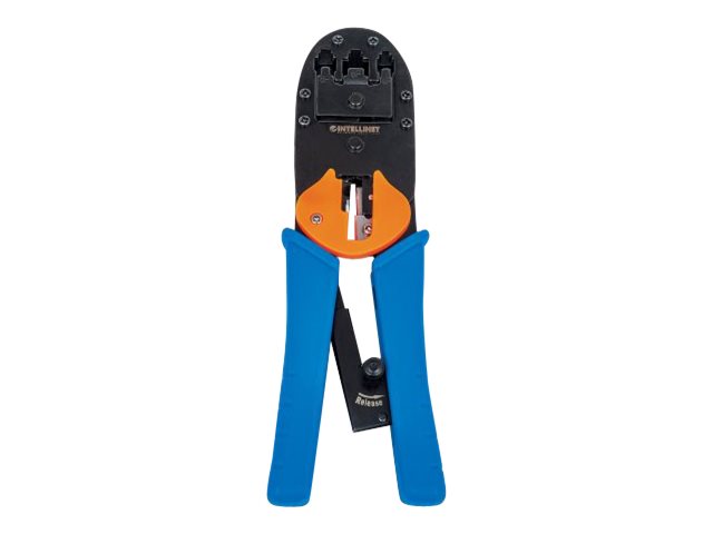 Intellinet Universal Modular Plug Crimping Tool, For RJ45, RJ12 and RJ11 modular plugs Krimpudstyr