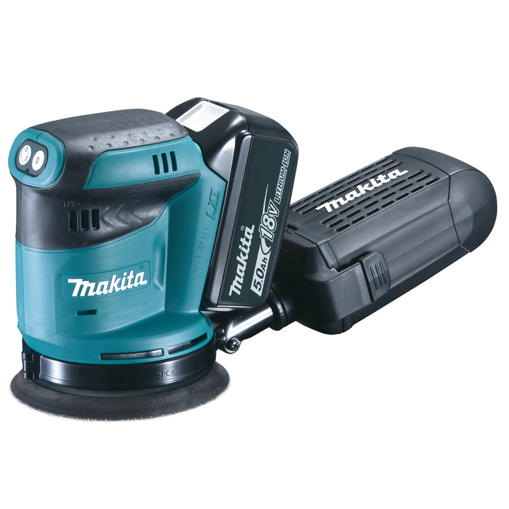 Makita DBO180RTJ Akku Rystepudser 18 V