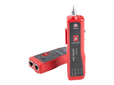 Lanberg NT-0501 Network LAN Tester RJ45 RJ12 RJ11 Coaxial Cable with Wire Tracker and Identifier