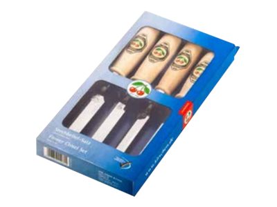 Kirschen Firmer Chisel Set 4pcs 1181 SB in display Box 1181000
