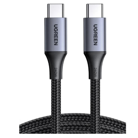 Ugreen USB 2.0 USB Type-C kabel Sort
