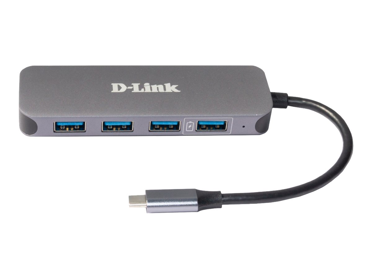 D-link Dub-2340 Interface Hub Usb Type-c 5000 Mbit/s Grå