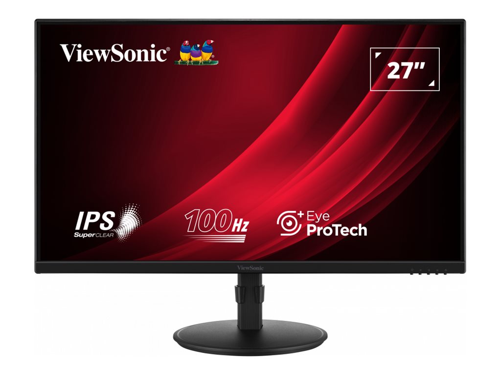 ViewSonic VG2708A 27" 1920 x 1080 (Full HD) VGA (HD-15) HDMI DisplayPort 100Hz Pivot Skærm