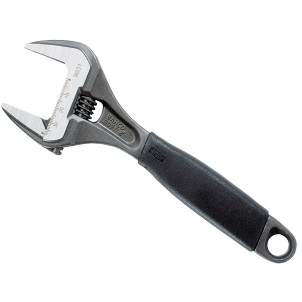 Bahco Ergo 8" stor svensknøgle (skiftenøgle) 0-38mm