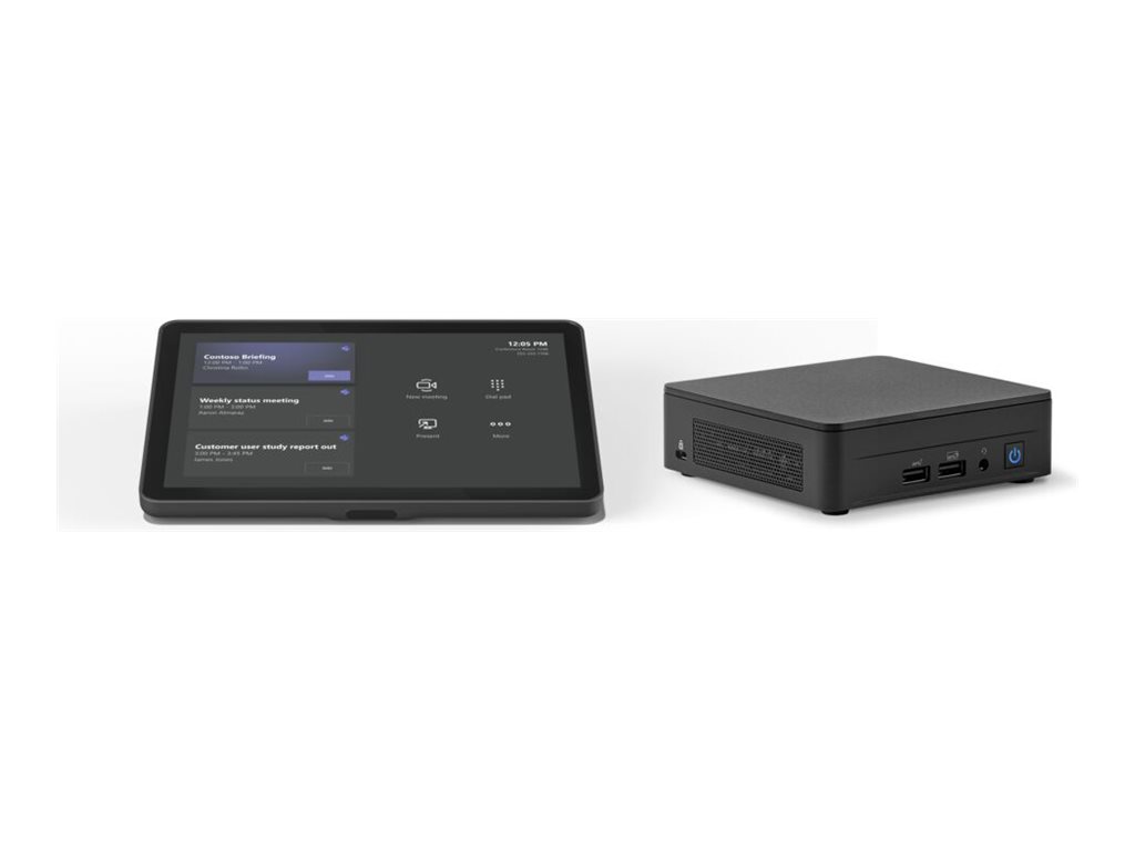 Logitech BASE Microsoft Teams Rooms (no AV) with Tap + ASUS NUC Videokonferencepakke 10.1"