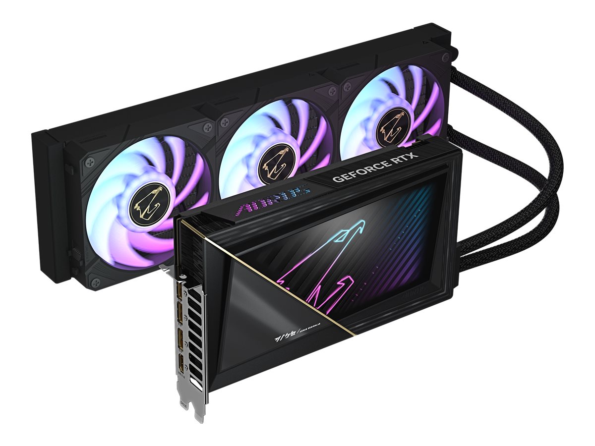 GIGABYTE GeForce RTX 5080 AORUS Xtreme WaterForce - 16GB GDDR7 RAM - Grafikkort