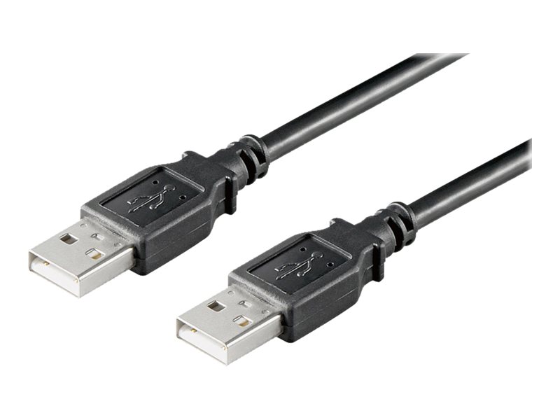 Goobay 93593, 1,8 m, USB A, USB A, USB 2.0, 0,48 Gbit/sek., Sort
