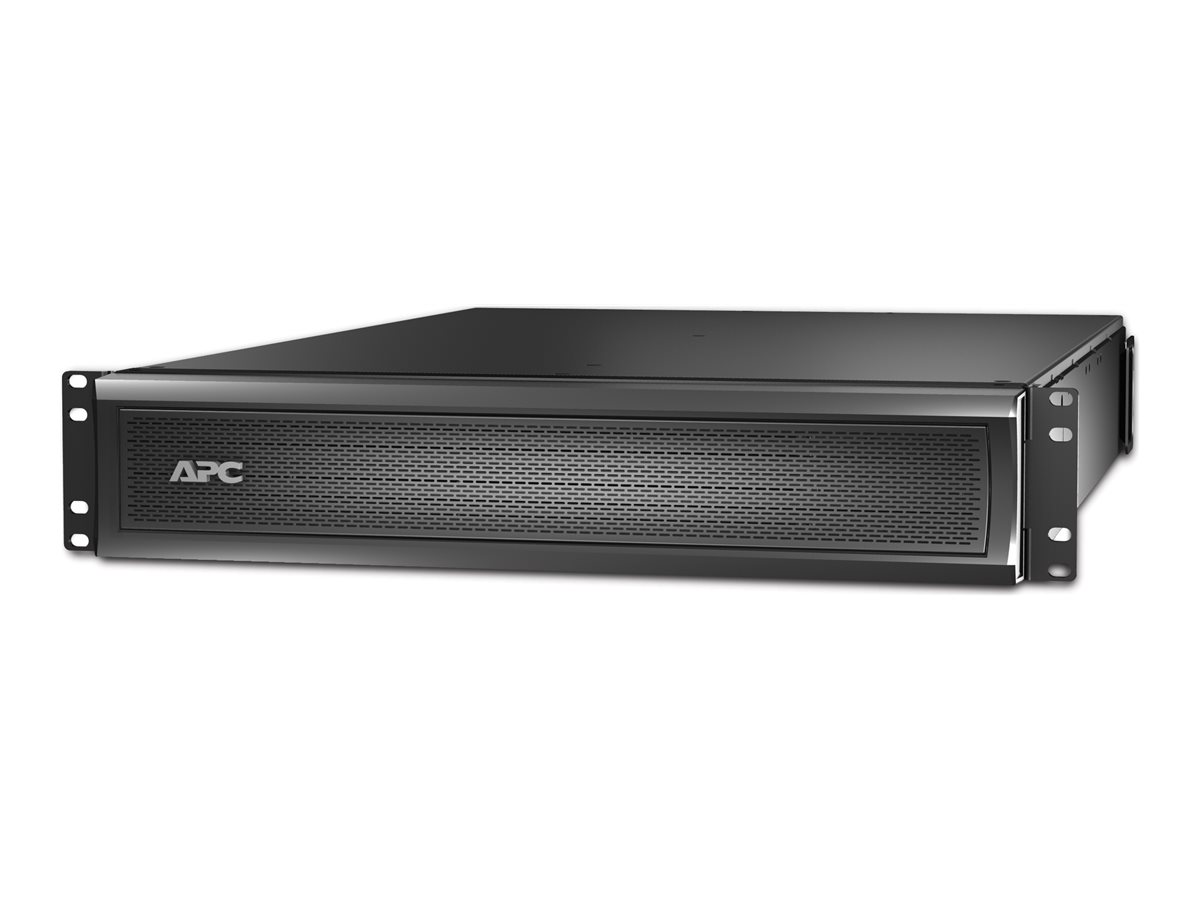 APC Smart-UPS X 120V External Battery Pack Rack/Tower - Batterihus - 2 x batteri - Blysyre - 2U - sort - for Replacement Battery Cartridge #118
