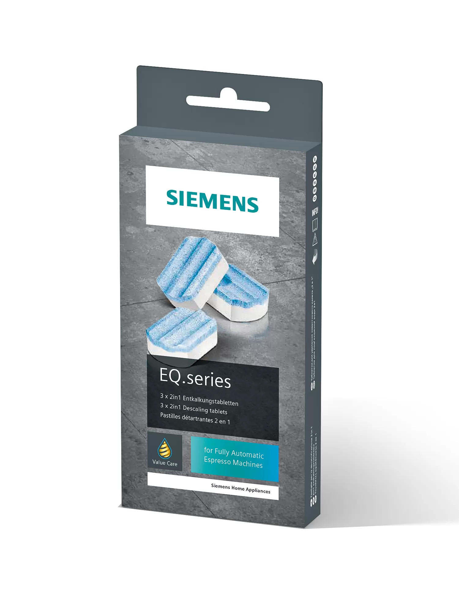 Afkalkningstabletter til kaffemaskine - Siemens TZ80002A