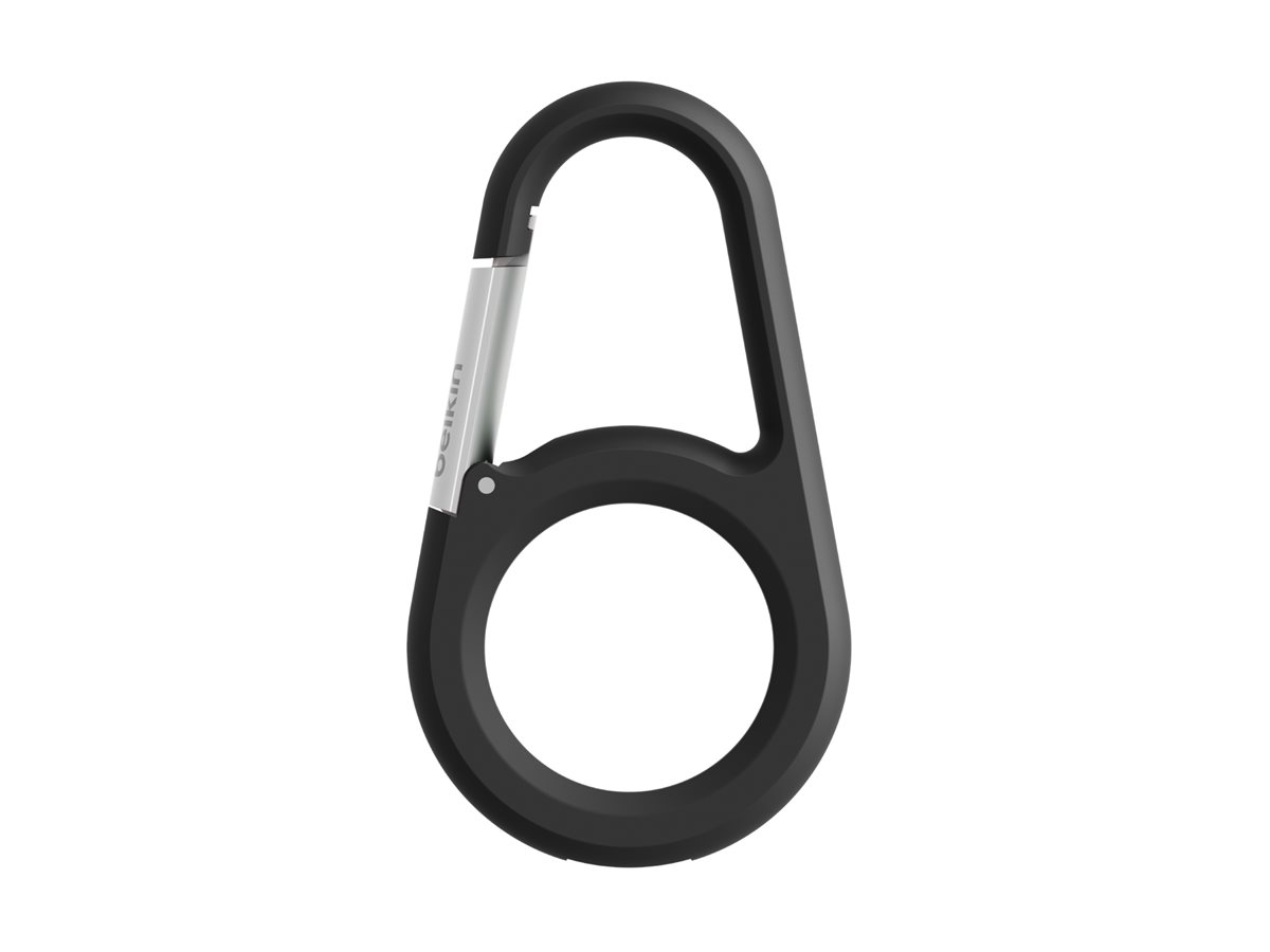 Belkin Secure Holder with Carabiner - Taske til airtag - sort - for Apple AirTag