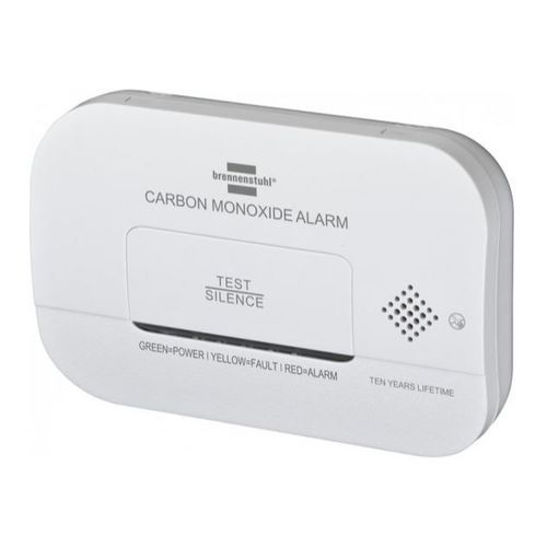 Brennenstuhl CM A 3030, Carbon monoxide (CO), Elektrokemisk detektor, 85 dB, Hvid, LED, Overflademonteret