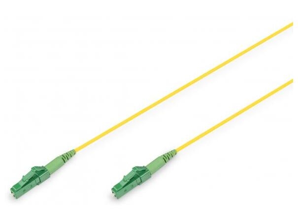 DIGITUS Simplex Patchkabel Fiberoptik Singlemode LC/APC til LC/APC OS2 5m