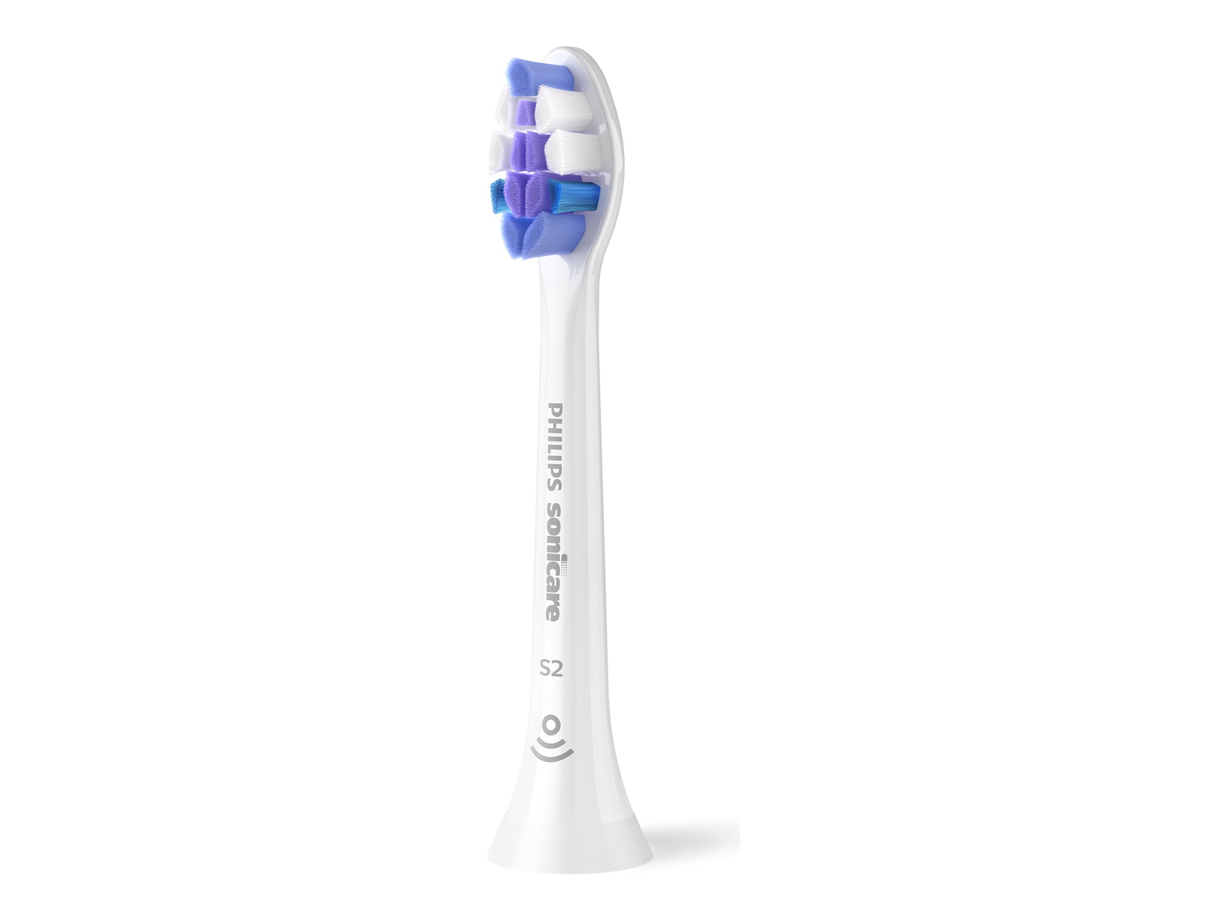 Philips Tandbørstehoveder Sonicare S2 Sensitive HX6056 - replacement brushhead - white