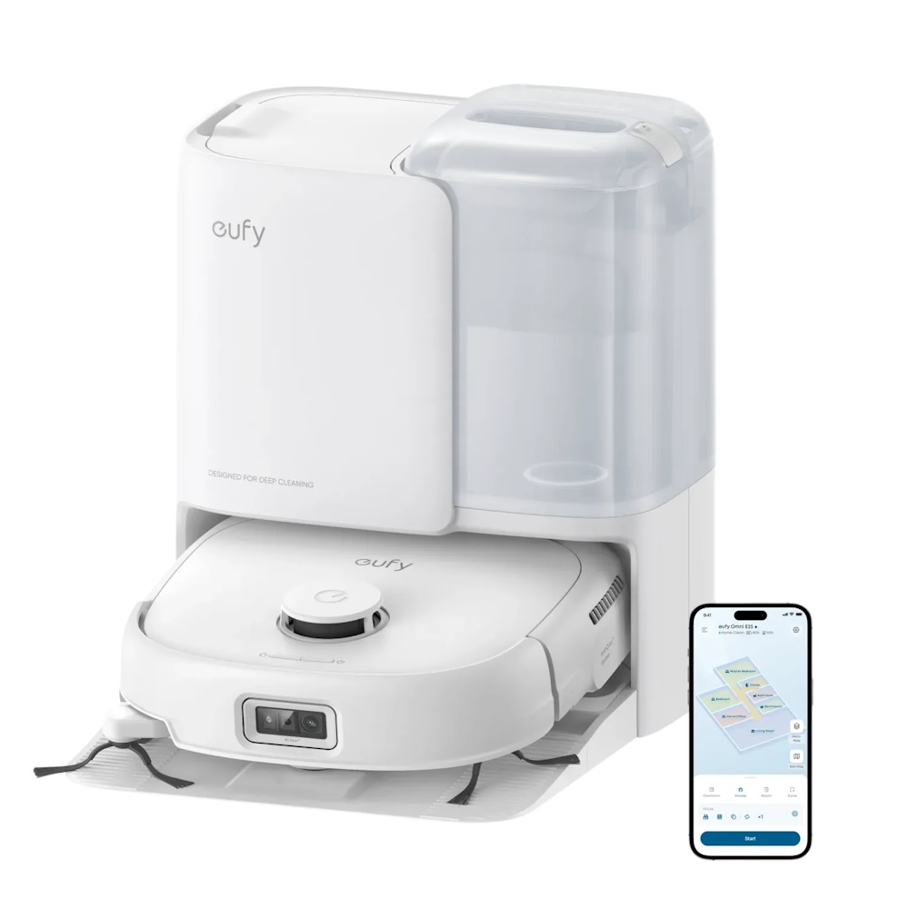 Anker Eufy Omni E25 Støvsuger Robotstyret Hvid