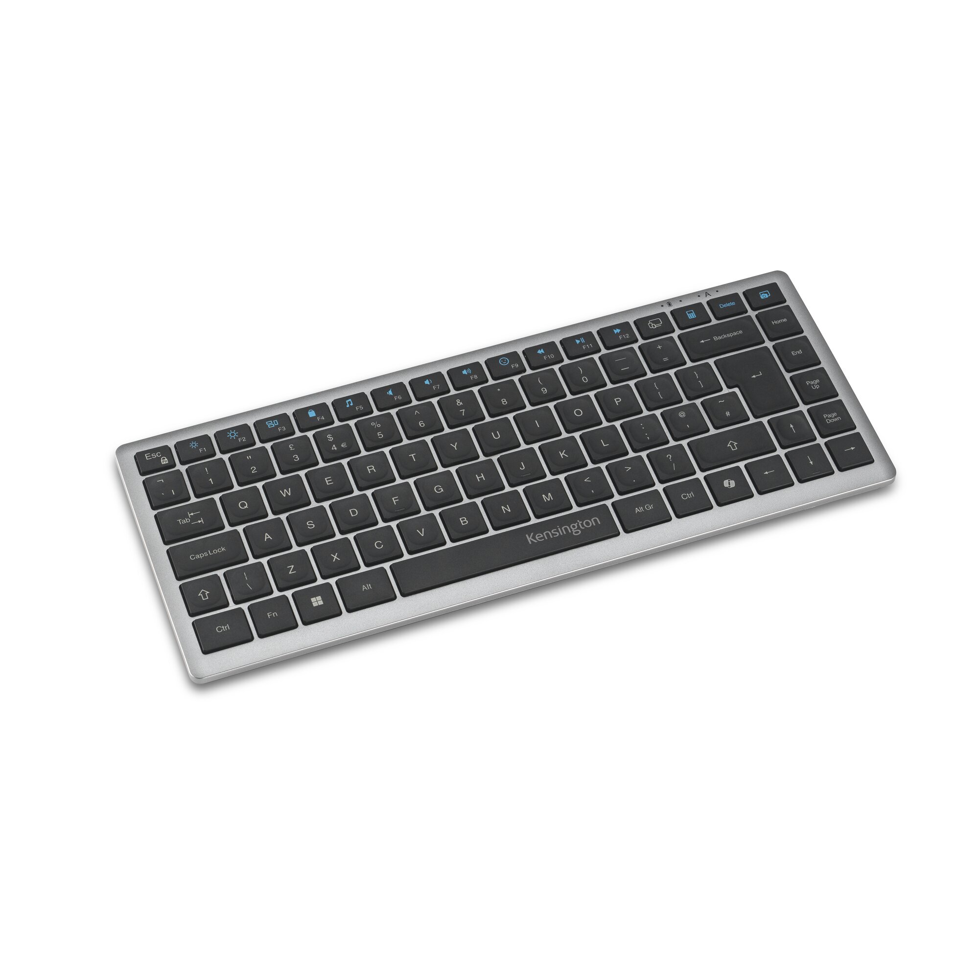 Kensington KB435 EQ Genopladeligt Multi-Device Kompakt Tastatur