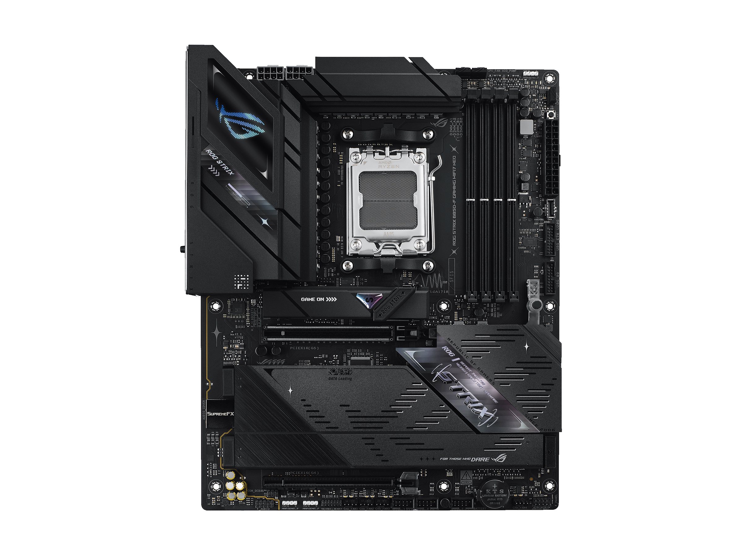 ASUS ROG STRIX B850-F GAMING WIFI7 NEO Bundkort - AMD B850 - AMD AM5 socket - DDR5 RAM - ATX