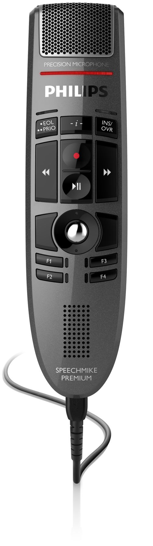 Philips SpeechMike Premium LFH3500/00 Stemmeoptager Sølv billede
