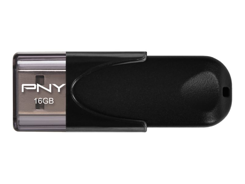 PNY Attaché 4 16GB USB 2.0 USB stick Sort