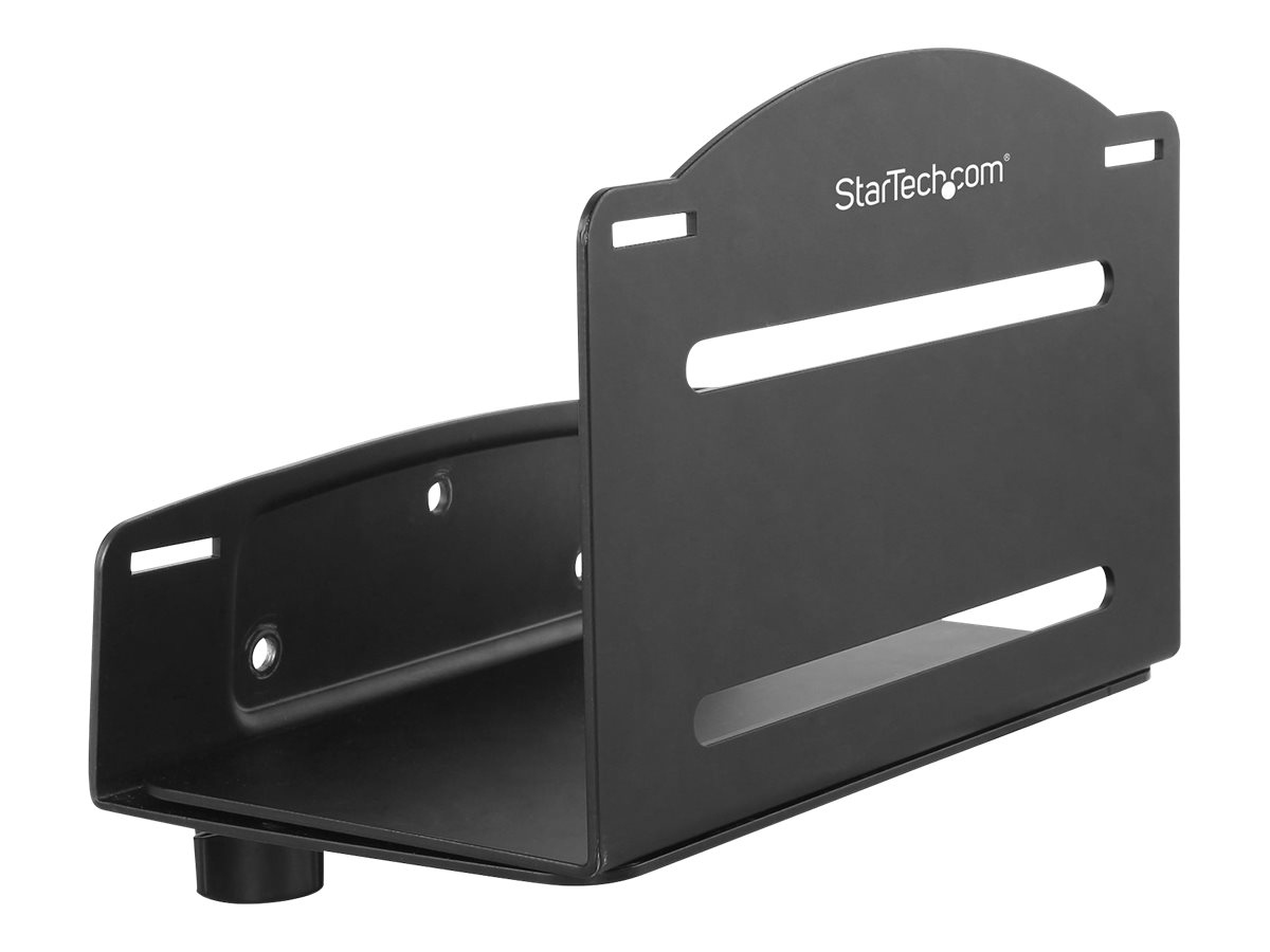 StarTech.com Wall Mount CPU Holder - Adjustable Width 4.8in to 8.3in - Metal - Computer Tower Mounting Bracket for Desktop PC (CPUWALLMNT) Beslag CPU