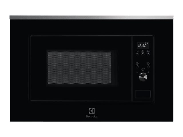 Electrolux Serie 300 LMS2203EMX - Mikrobølgeovn - til indbygning - 20 liter - 700 W - sort/rustfrit stål