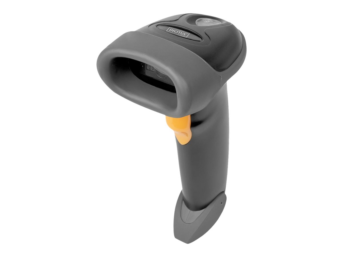 DIGITUS DA-81003 - 2D Wireless Barcode Scanner (includes Cable and Cradle)