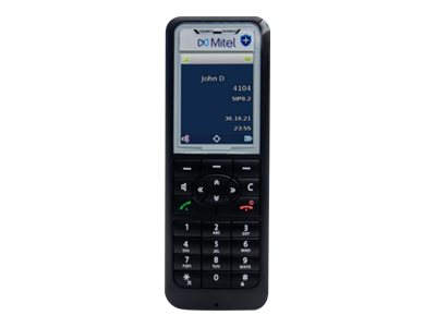 Mitel 612dt Trådløs digitaltelefon Ingen nummervisning Sort