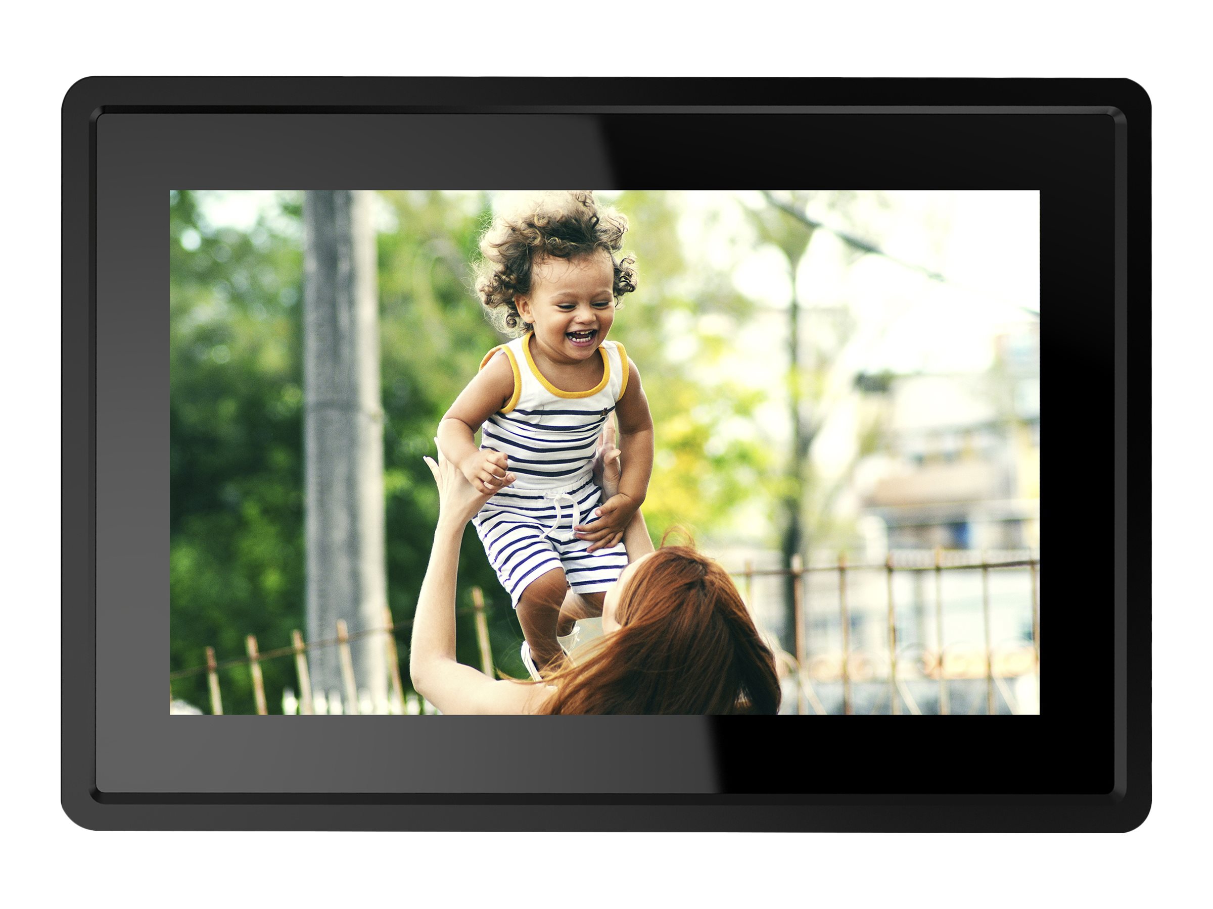 DENVER FRAMEO PFF-1021BLACK - Digital fotoramme - 16 GB - 10.1 - 1280 x 800 - sort