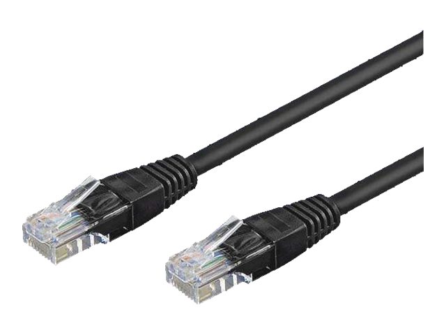 Goobay CAT 6 U/UTP CCA 0,5m Black