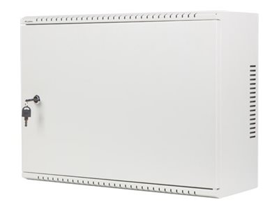 Lanberg WAF1 Series - Rack kabinet - 540 x 200, lav profil, samlet - vægmonterbar - grå, RAL 7035 - 4U - 19