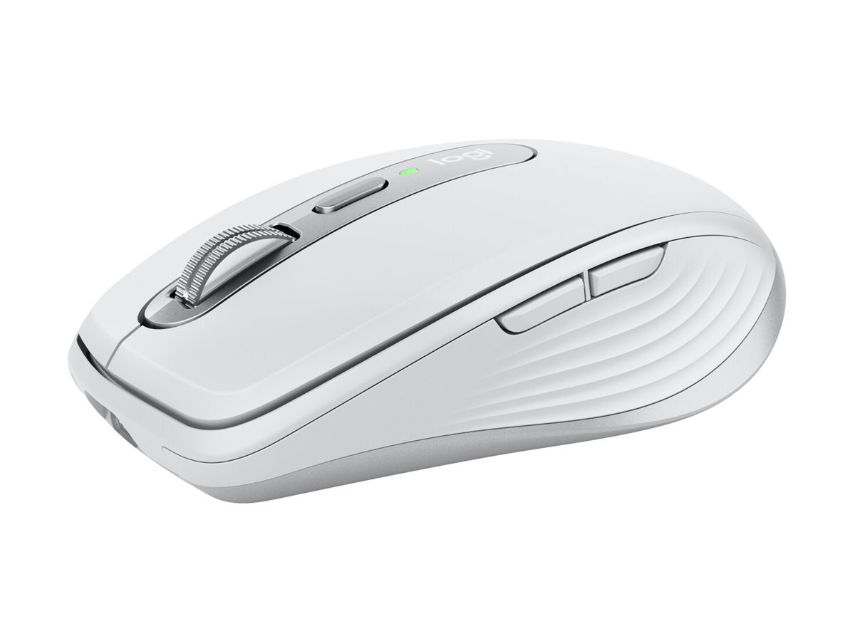 Logitech Master Series MX Anywhere 3S for Mac - Mus - 6 knapper - trådløs - Bluetooth - bleg grå