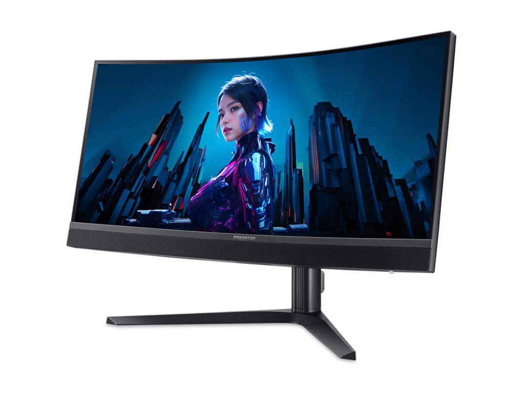 Acer Predator X34 V3bmiiphuzx 34" VA 3440 x 1440 (UltraWide) HDMI DisplayPort USB-C 180Hz billede