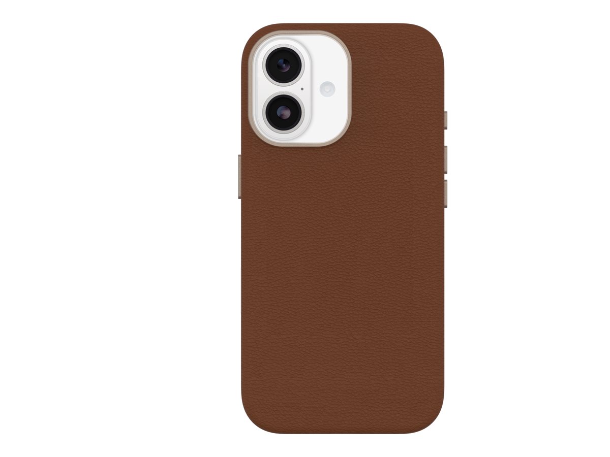 OtterBox Symmetry Cactus Leather Camera Control Apple iPhone 17 Desert Saddle - brown