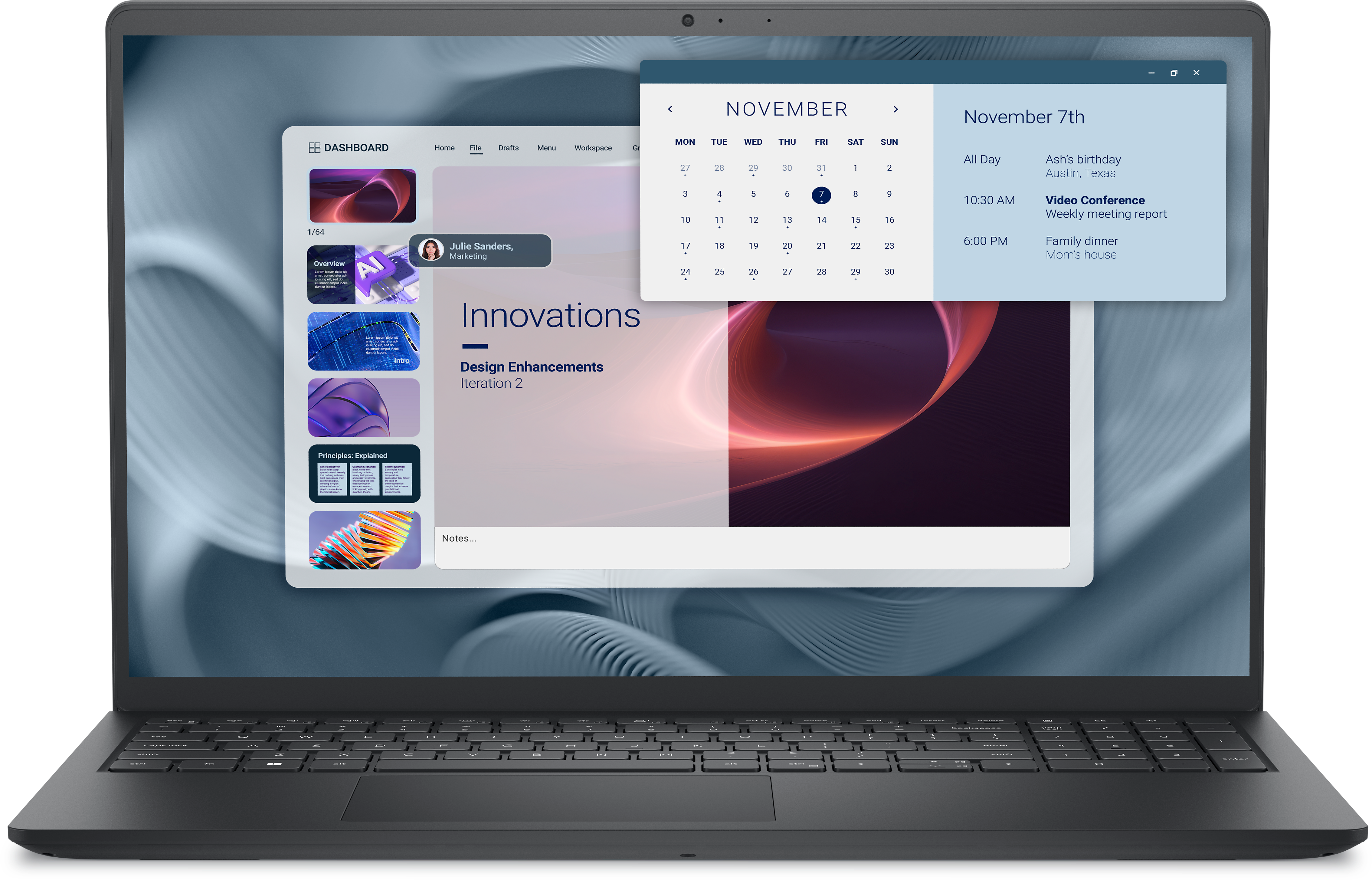 DELL Pro 15 Essential PV15250, Intel® Core™ i5, 39,6 cm (15.6), 1920 x 1080 pixel, 16 GB, 512 GB, Windows 11 Pro