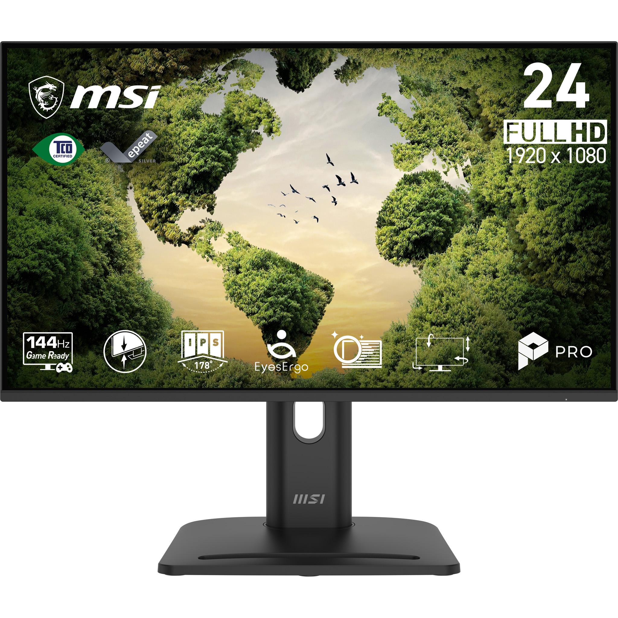 MSI Pro MP245PGN E14 23.8" IPS 1920 x 1080 (Full HD) HDMI DisplayPort 144 Hz