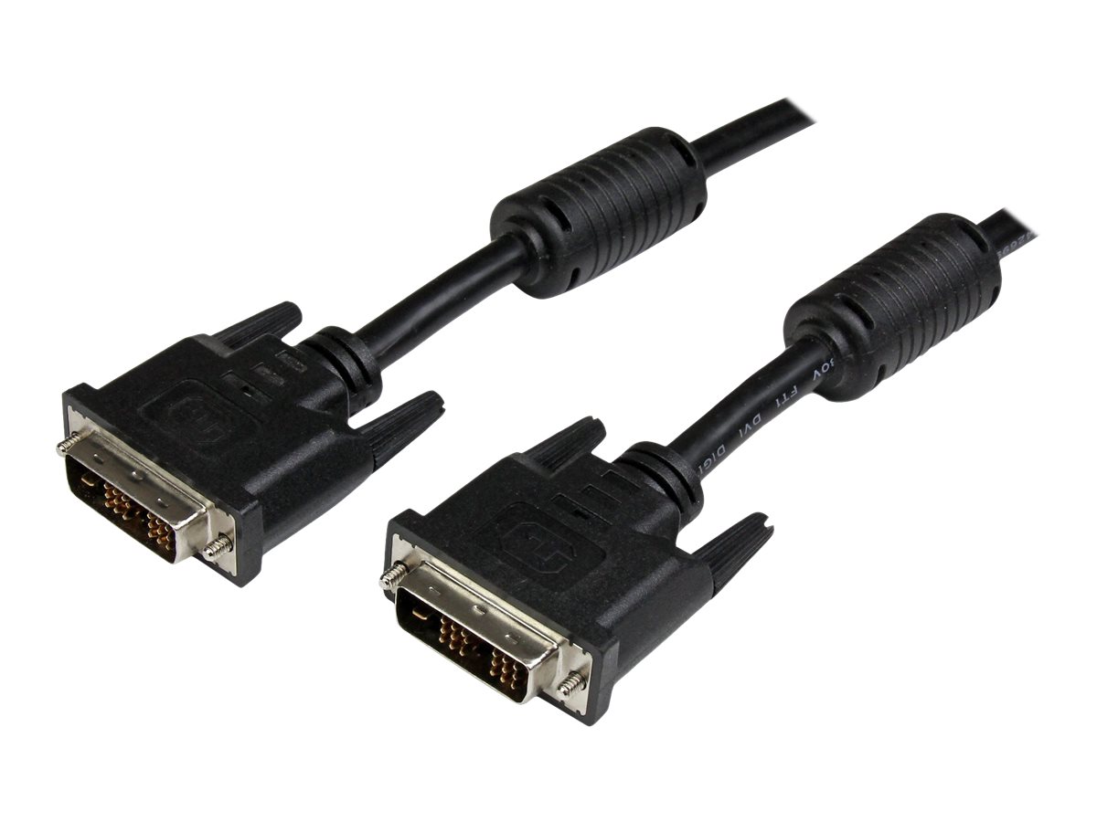 StarTech.com 3m DVID Single Link Cable M/M DVI-kabel 3m Sort
