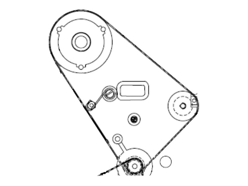 Zebra Main Belt Driver Kit 203/300 Dpi