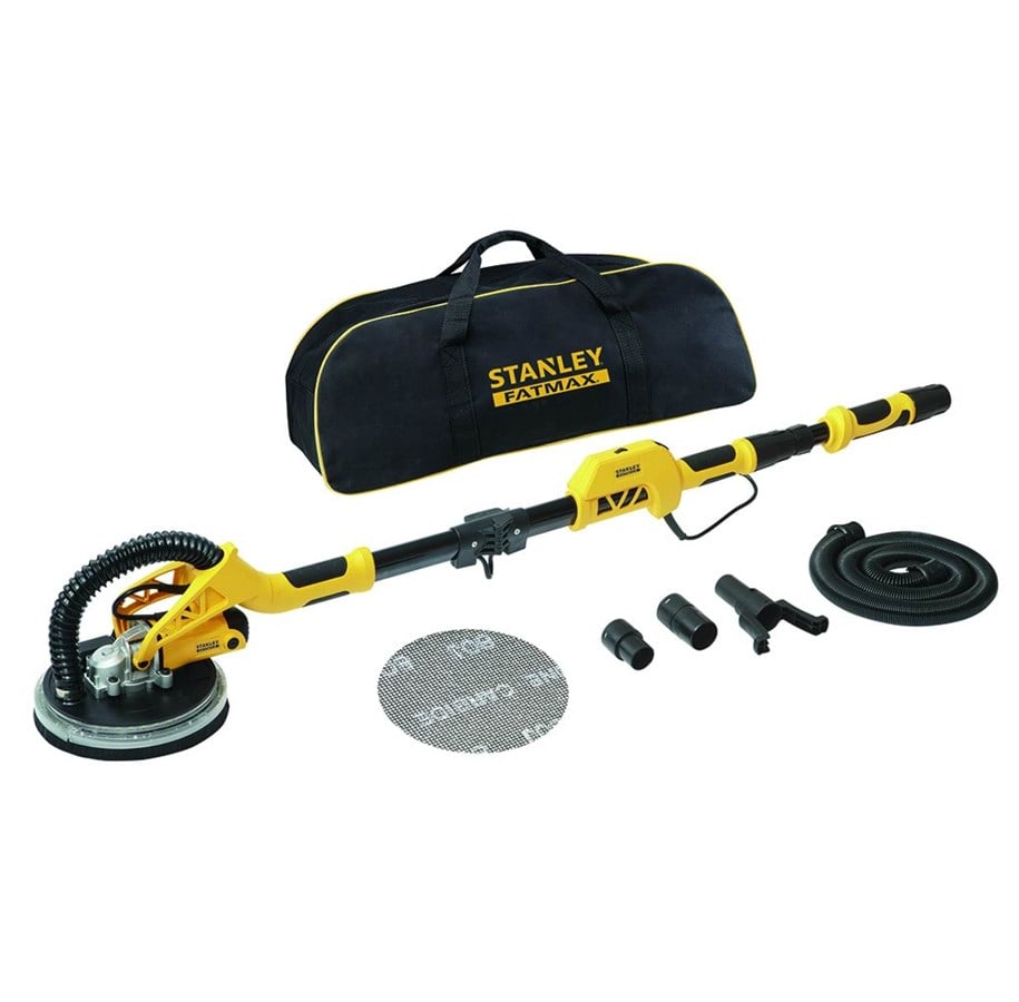 Stanley SFMEE500S, Skivesliber, Sort, Gul, Vekselstrøm, 750 W, 220 - 240 V, 50 - 60 Hz