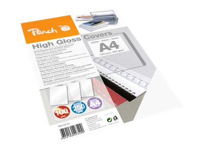 Peach PB100-01 Hvid Omslag til ringbindsbagside