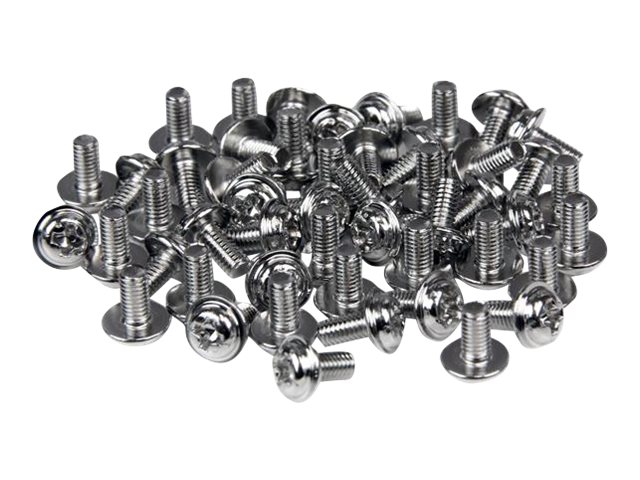 StarTech.com PC Mounting Computer Screws M3 x 1/4in Long Standoff - Screw kit - 0.2 in (pack of 50) - SCREWM3 Skruesæt
