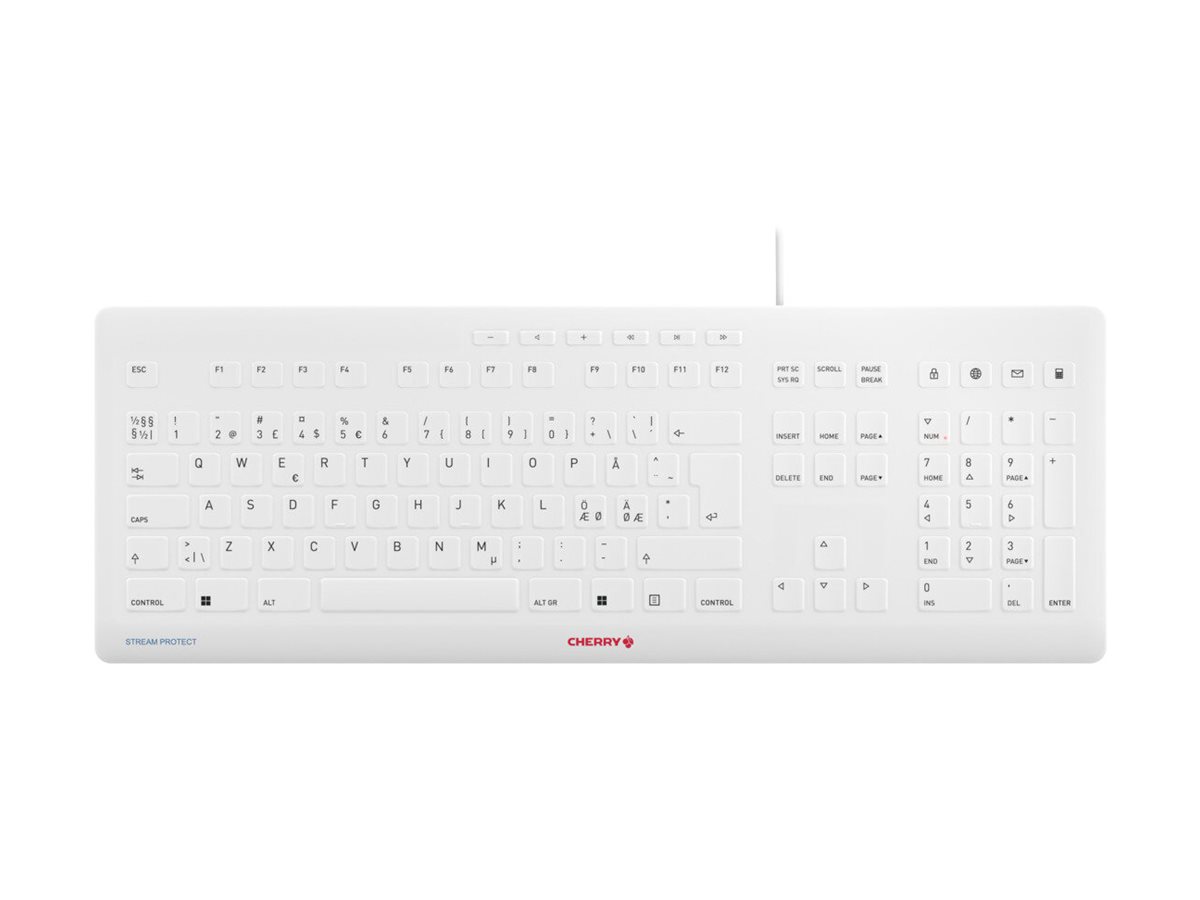 CHERRY STREAM Tastatur Membran Kabling Nordisk
