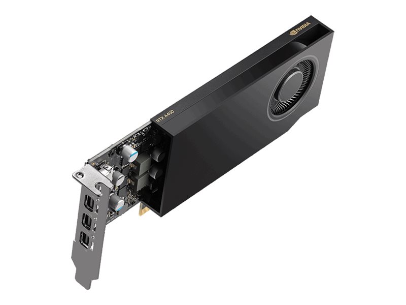 PNY NVIDIA RTX A400 Small Box - 4GB GDDR6 RAM - Grafikkort