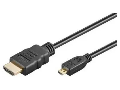 Goobay 74432 HDMI Type A (Standard) > HDMI Type D (Micro) HDMI 2.1 1 m