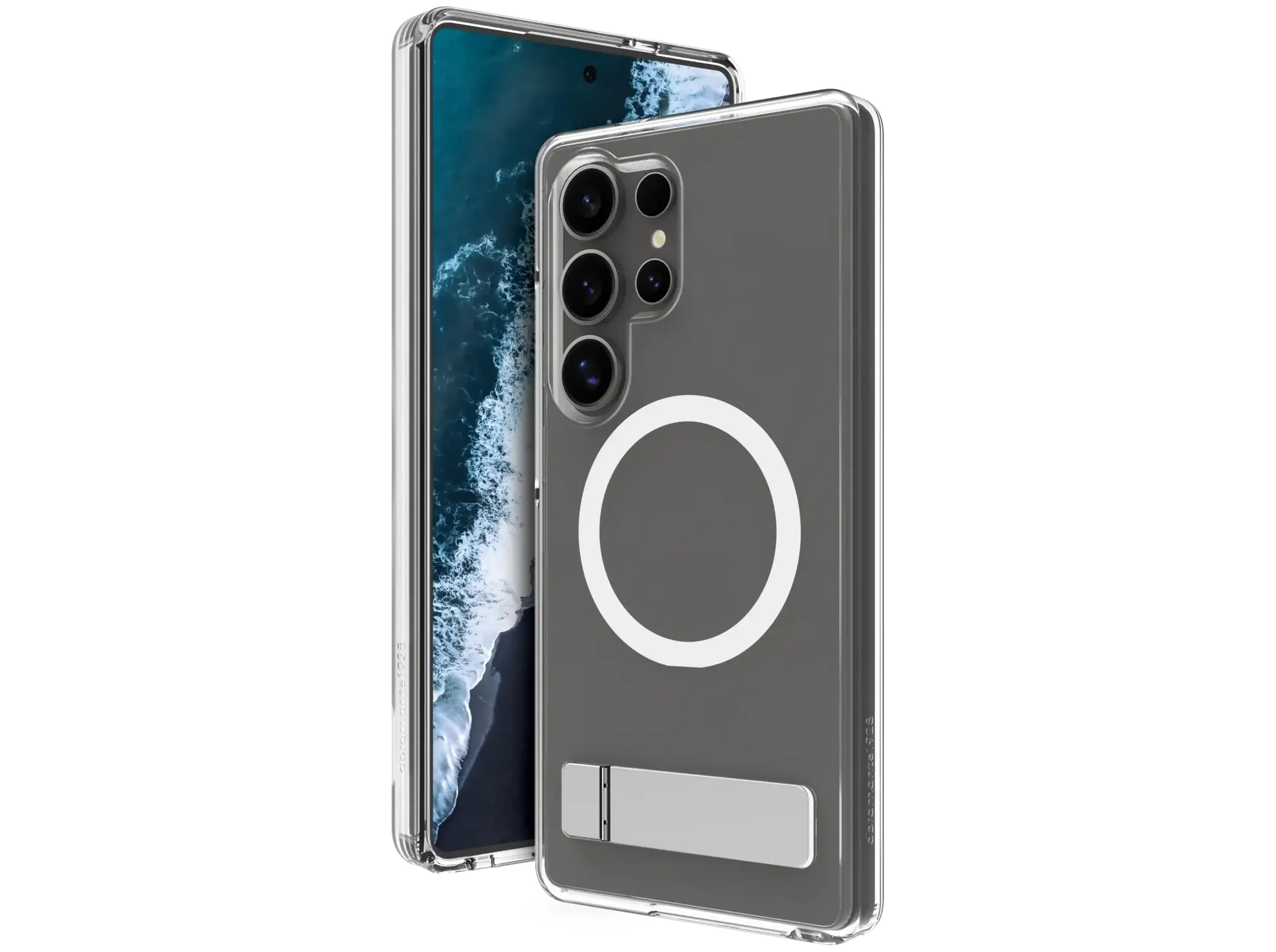 dbramante1928 Iceland Pro Qi2 - Bagsidecover til mobiltelefon - plastik - klar - for Samsung Galaxy S25 Ultra