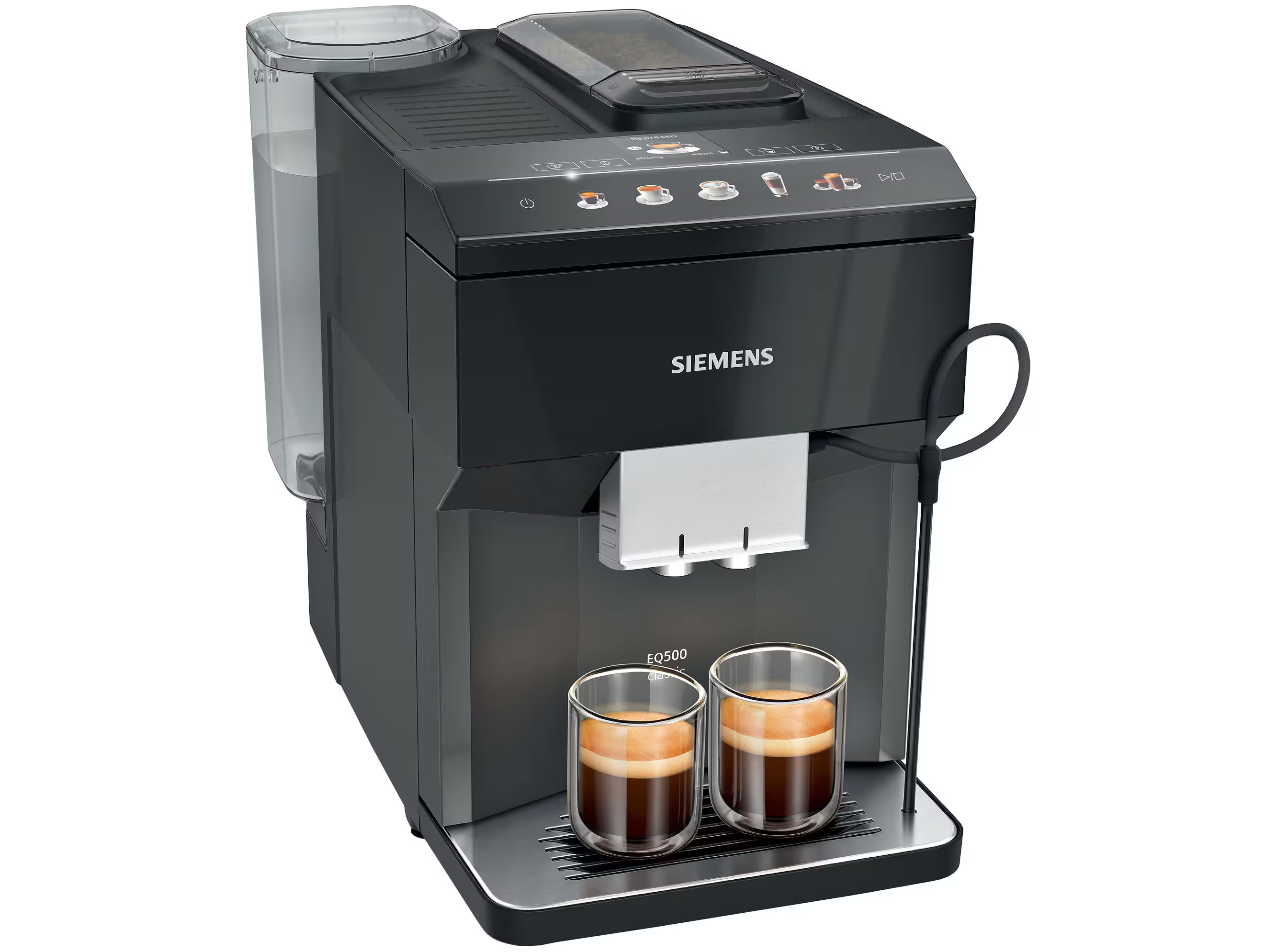 Siemens EQ500 TP513R09 automatisk espressomaskine Sort