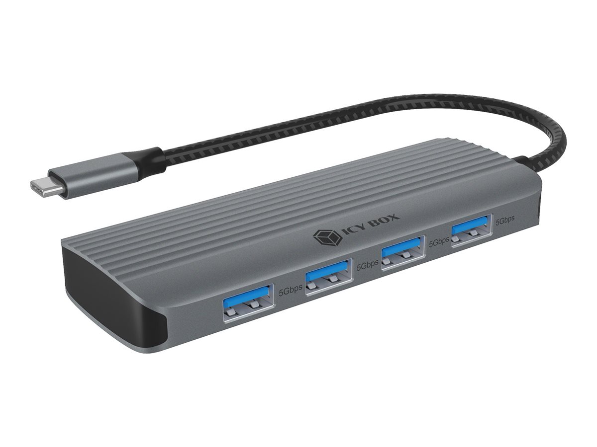 ICY BOX IB-DK4022a-CPD USB-C Dockingstation billede