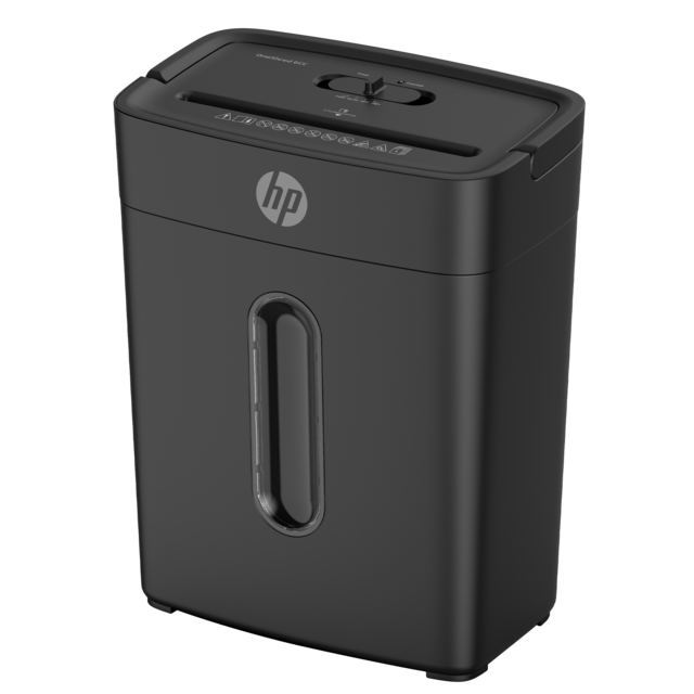 HP One Shred 6CC papirmakulator Delvist makulering 68 dB Sort billede