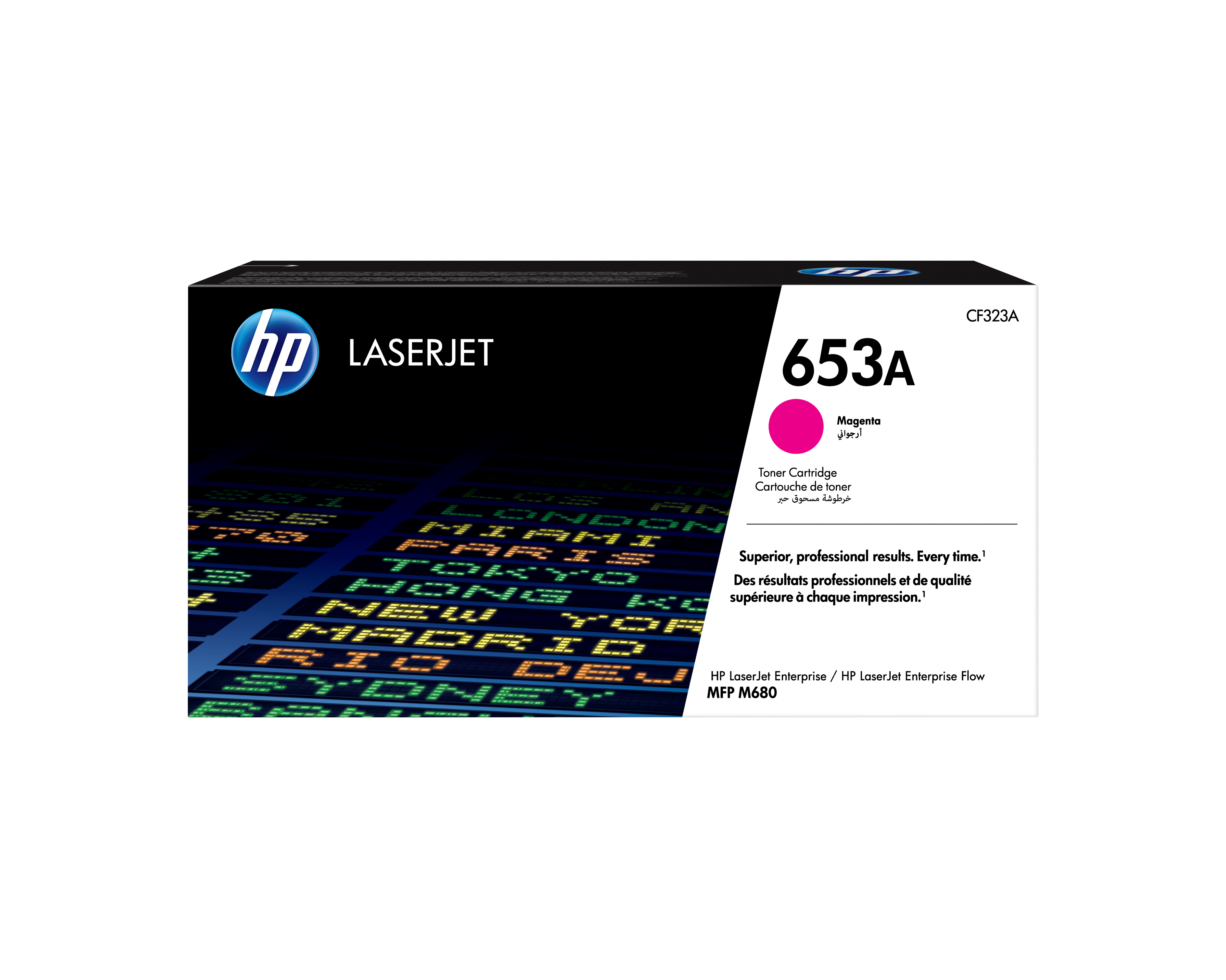 HP 653A - Magenta - original - LaserJet - tonerpatron (CF323A) - for Color LaserJet Enterprise MFP M680  LaserJet Enterprise Flow MFP M680